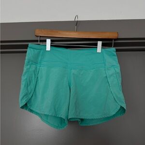 Lulu lemon speed up low rise shorts
